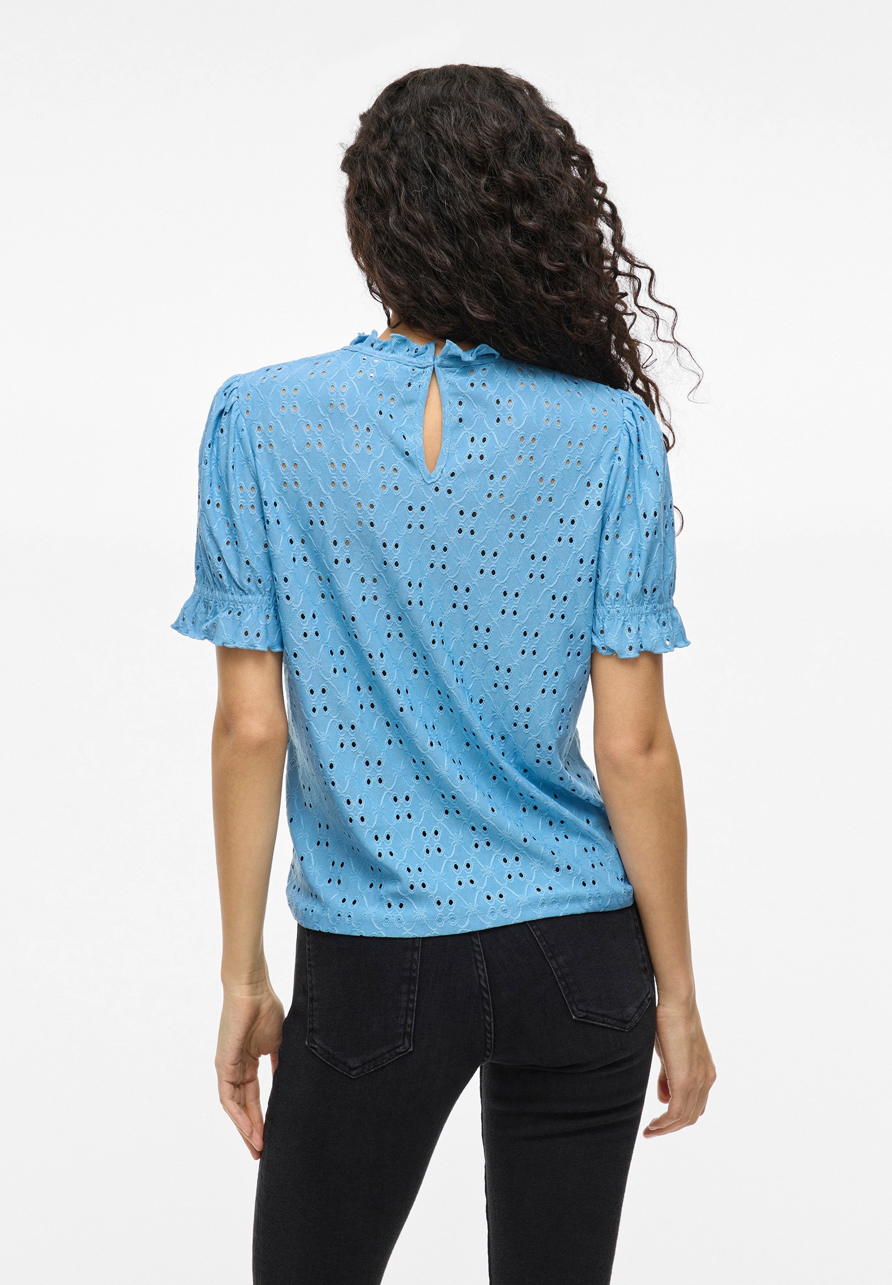 VILA Blouse - zalig blauw