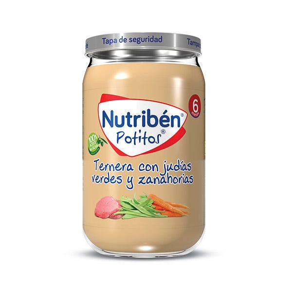 Marhahúsos bébiétel zöldbabbal és sárgarépával | 235g