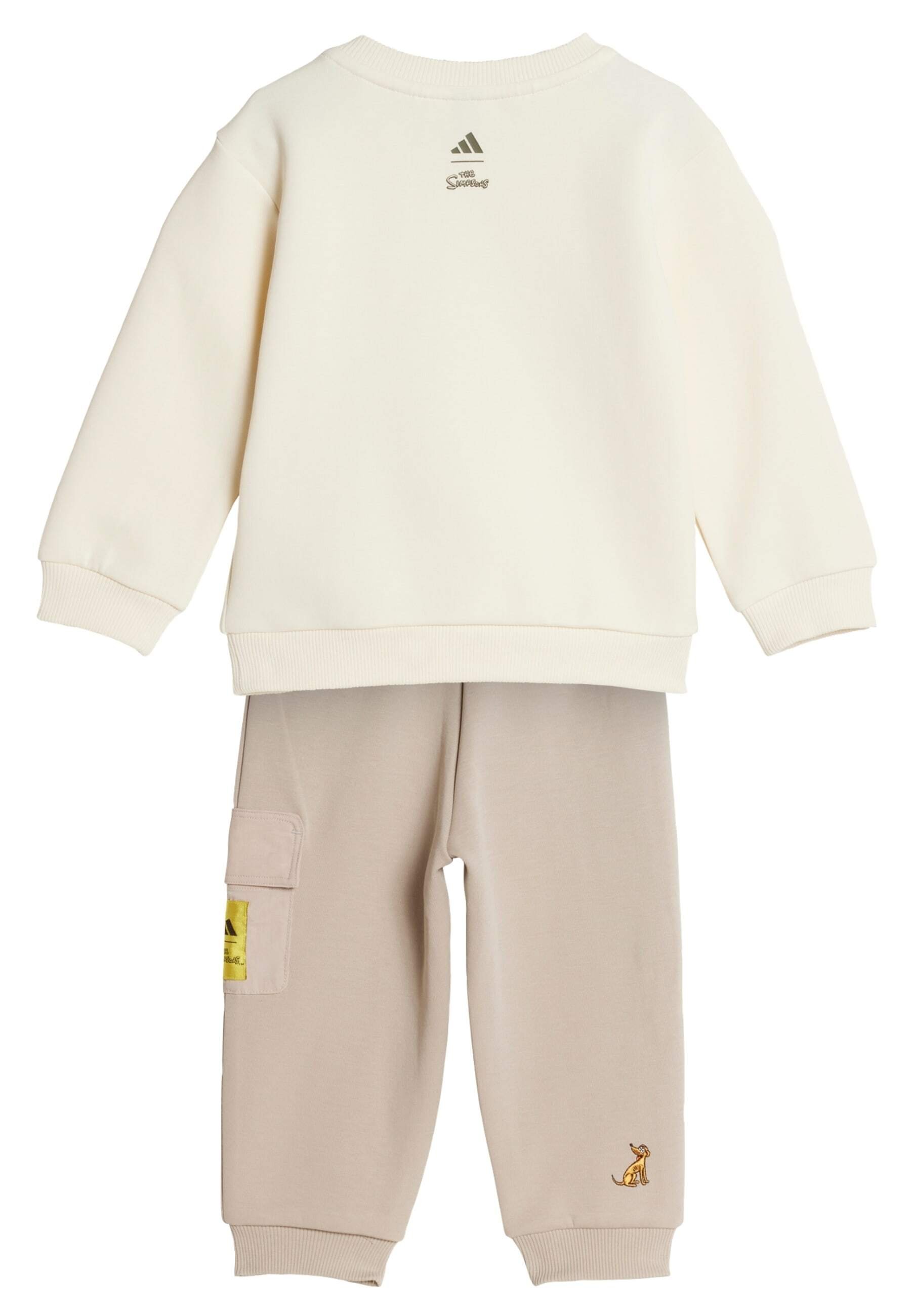 adidas Performance I THE SIMPSONS JOG-INFANT SET - Collegepaita - cream white