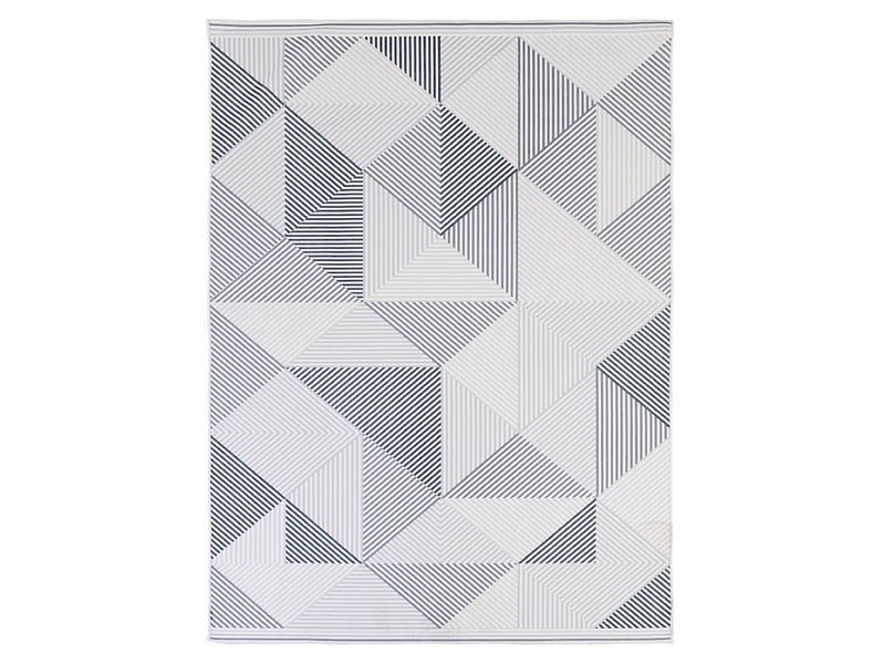 Dywan Bohemia w geometryczne 80x150 cm wzory szary