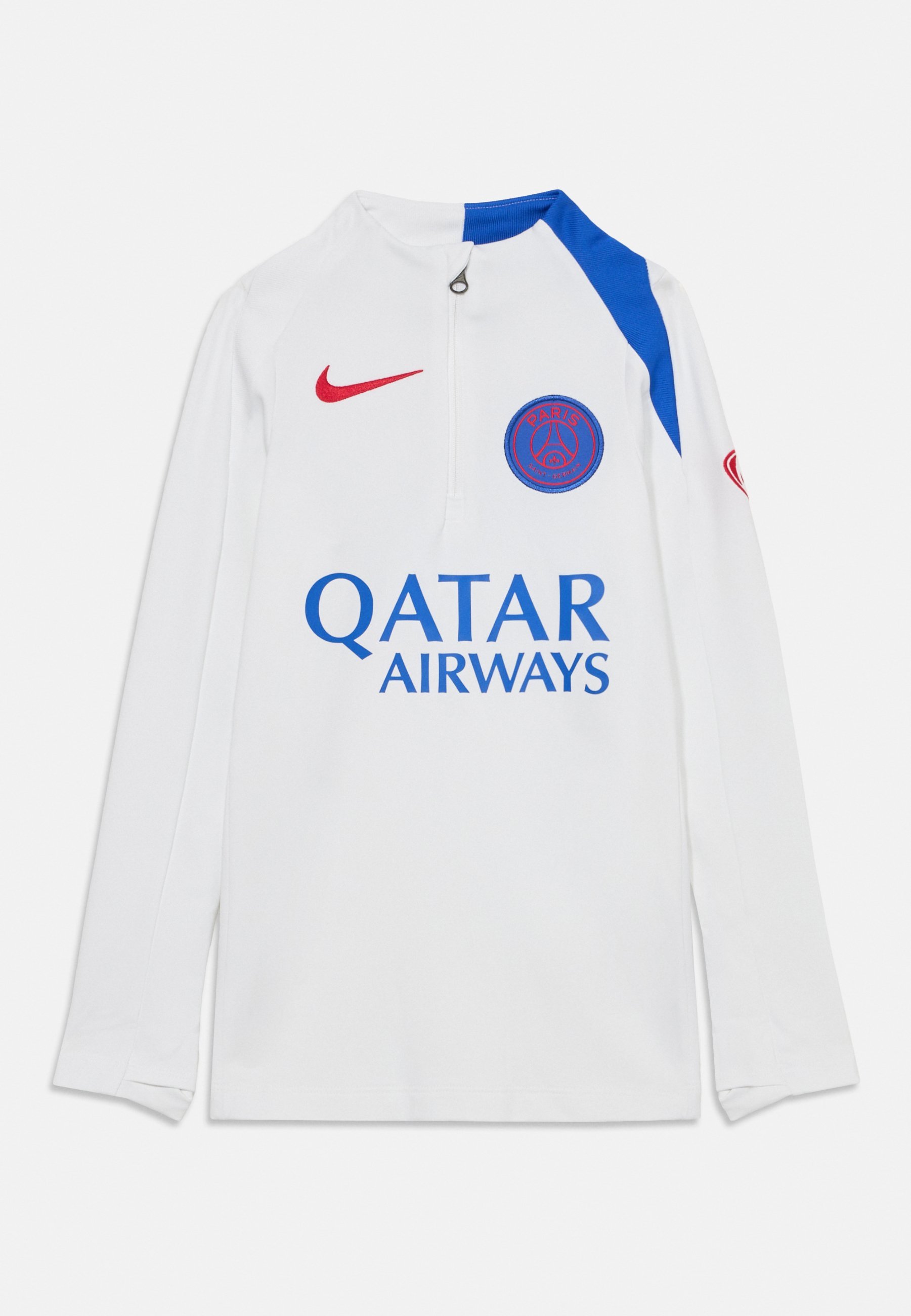 Nike Performance PARIS GERMAIN UNISEX - Top met lange mouwen - wit/hyper royal/global red