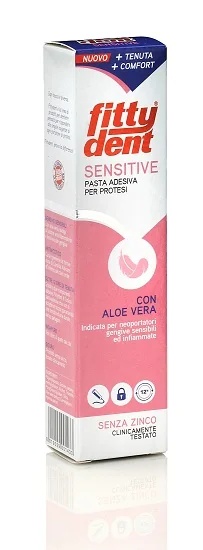Pasta para dentaduras Fittydent Sensitive 40 g