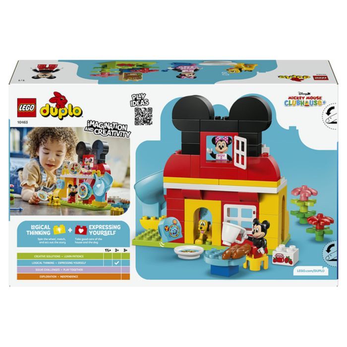 10465 La casa de Mickey Mouse con Minnie y Pluto