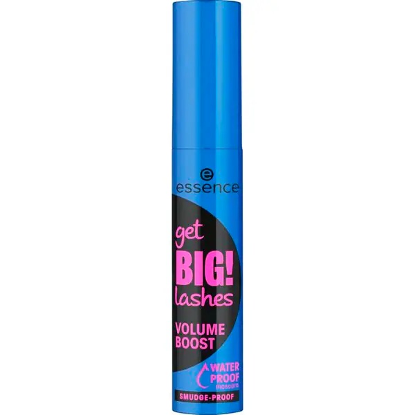 Vodeodolná maskara Essence Get Big! Lashes 01 Black Volume