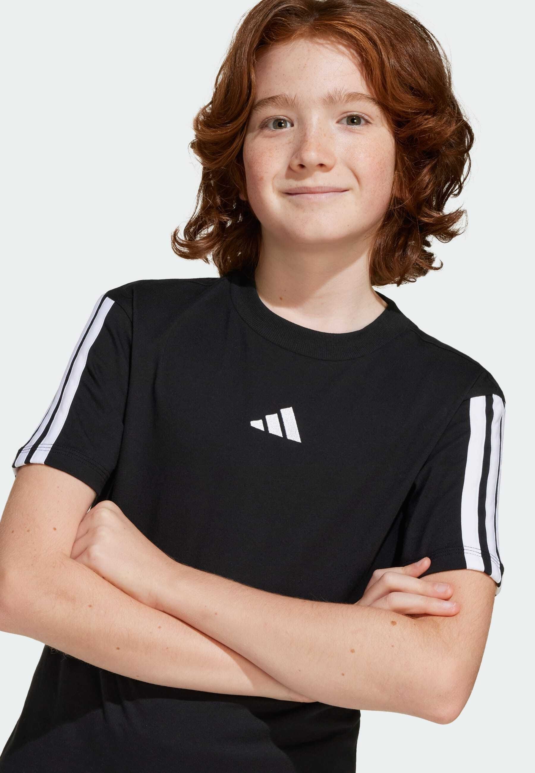 adidas Performance T-Shirt Junior Unisex - Print-T-Shirt - Schwarz Weiß