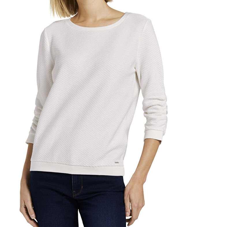  Sweat Femme Ecru