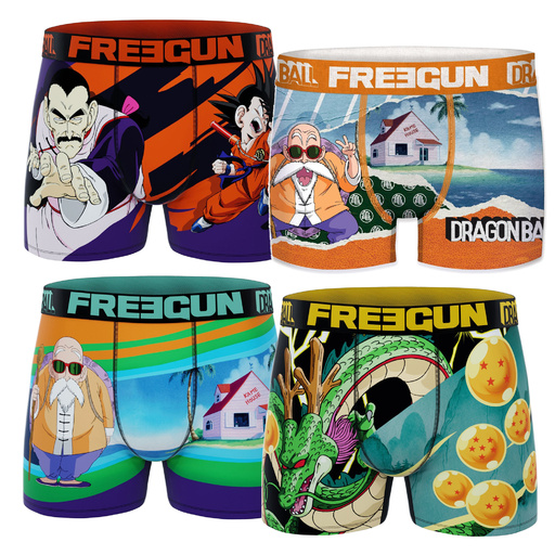 Pack de 4 culottes Freegun Kame Monday & Tao Pa Pa