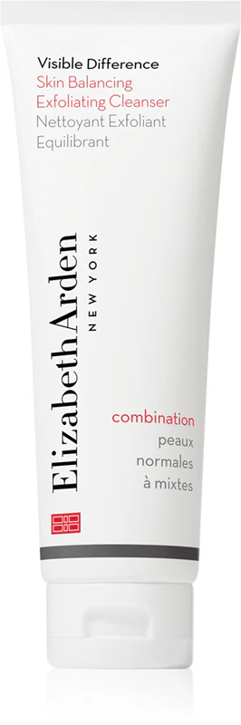 Espuma de limpeza esfoliante Elizabeth Arden Visible Difference para pele normal a mista