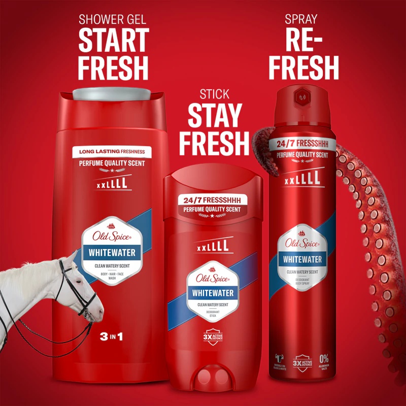 Dezodorant v spreju Old Spice Whitewater za moške