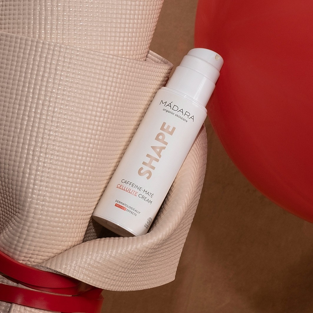 MÁDARA pretcelulīta līdzeklis SHAPE kofeīnam un matētam celulīta mazināšanai - 150 ml