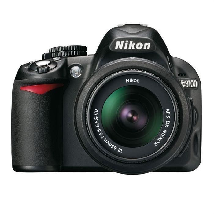 Reflex numérique - NIKON - D3100 - Objectif 18-105 mm - Flash intégré - F/3.5-5.6