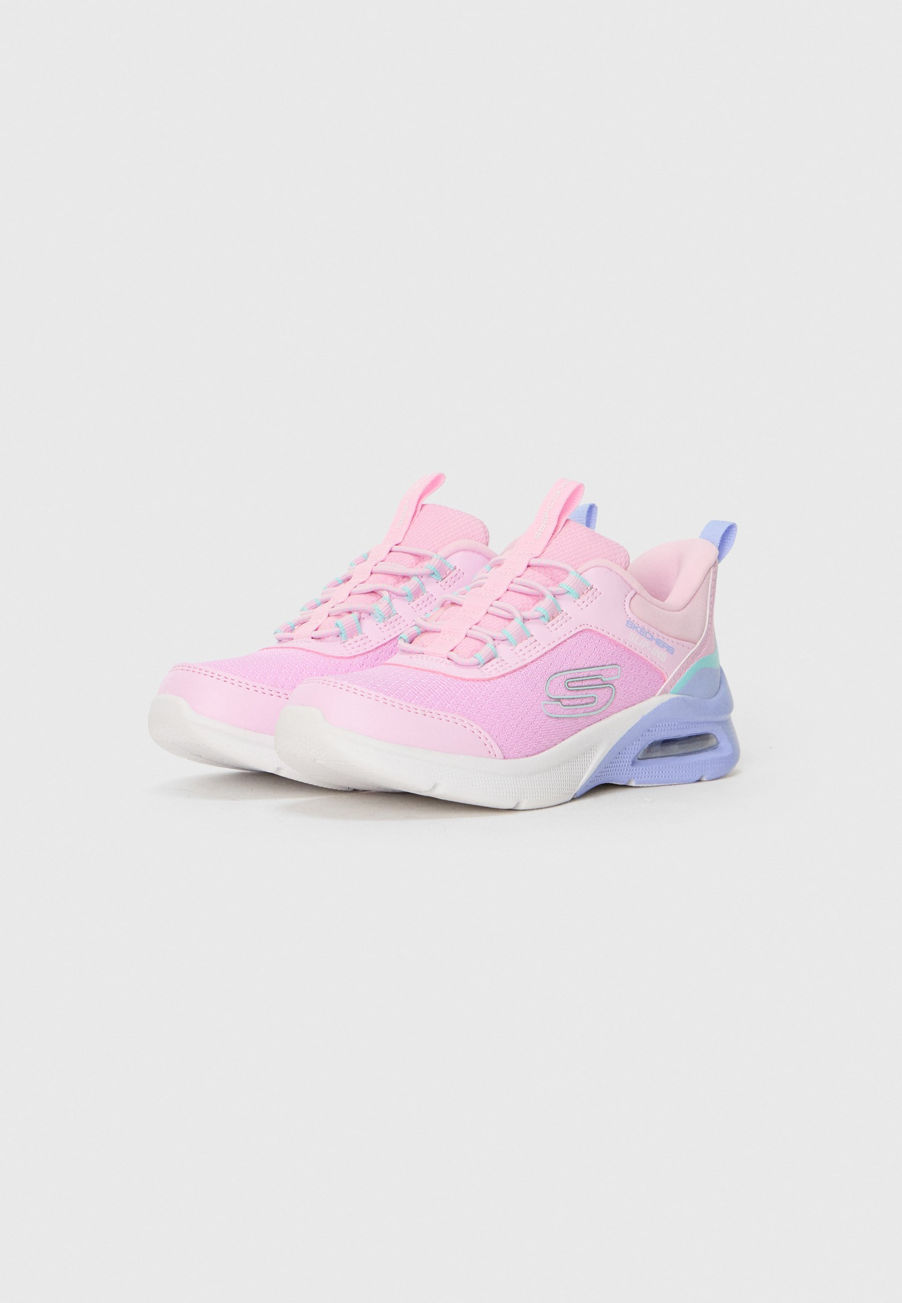 Skechers MICROSPEC MAX - Kedas - gaiši rozā/daudzkrāsainas