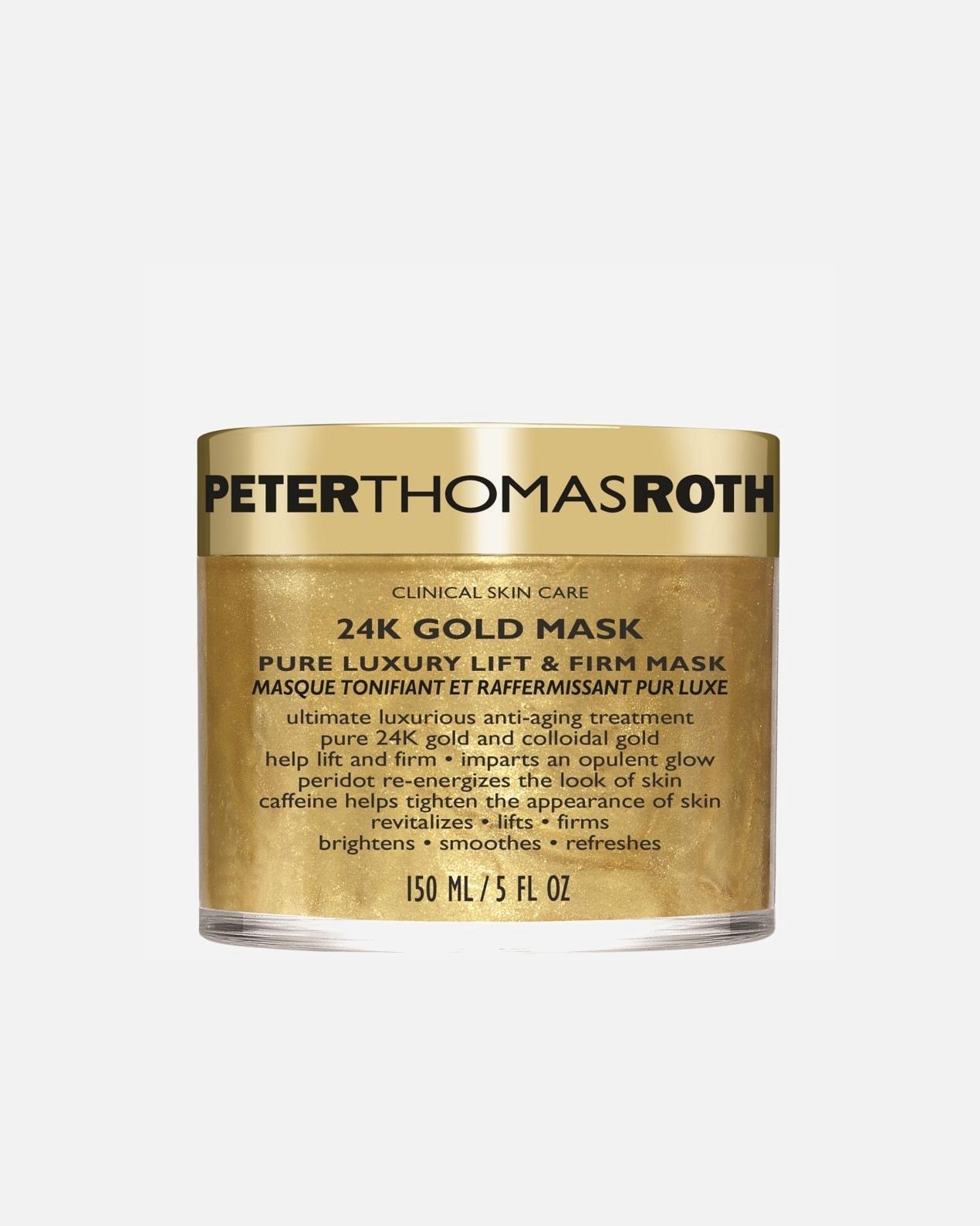 Peter Thomas Roth maska protiv starenja 24K zlatna luksuzna maska za lifting i učvršćivanje - 50 ml