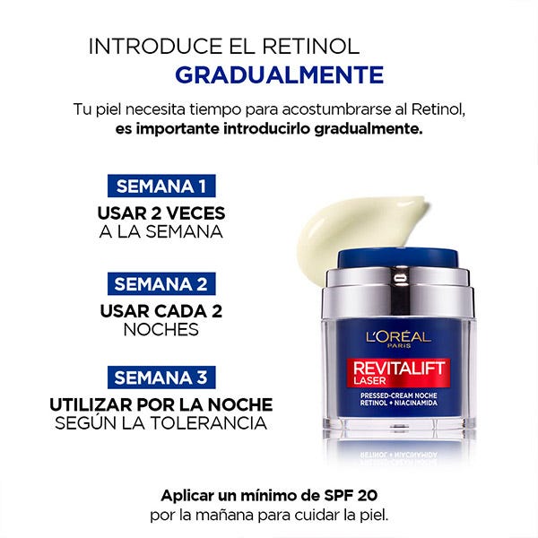 Revitalift Laser Πιεσμένη Κρέμα Νύχτας | 50ml