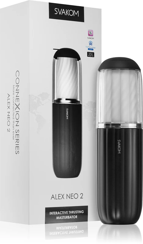 Svakom Connexion Series Alex Neo 2 Interactieve kloppende masturbator