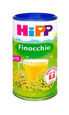 Chá de ervas HIPP com funcho 200 g para auxiliar a digestão
