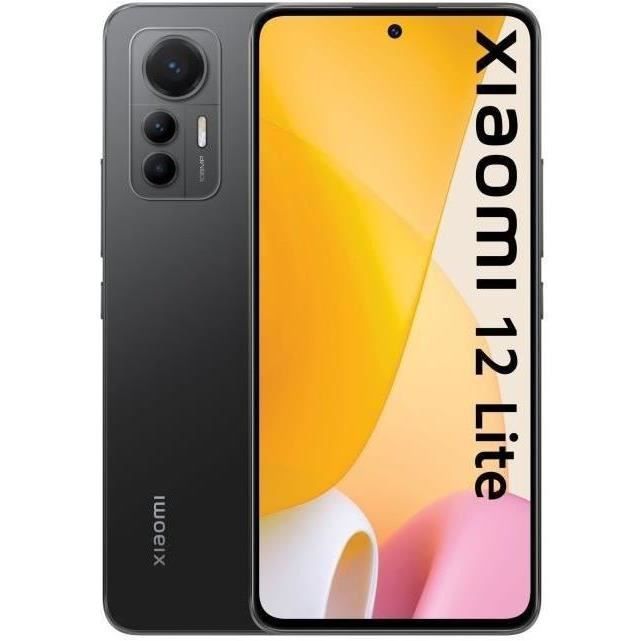 XIAOMI 12 Lite 8GB+128GB 5G Negro - Reacondicionado - Buen estado