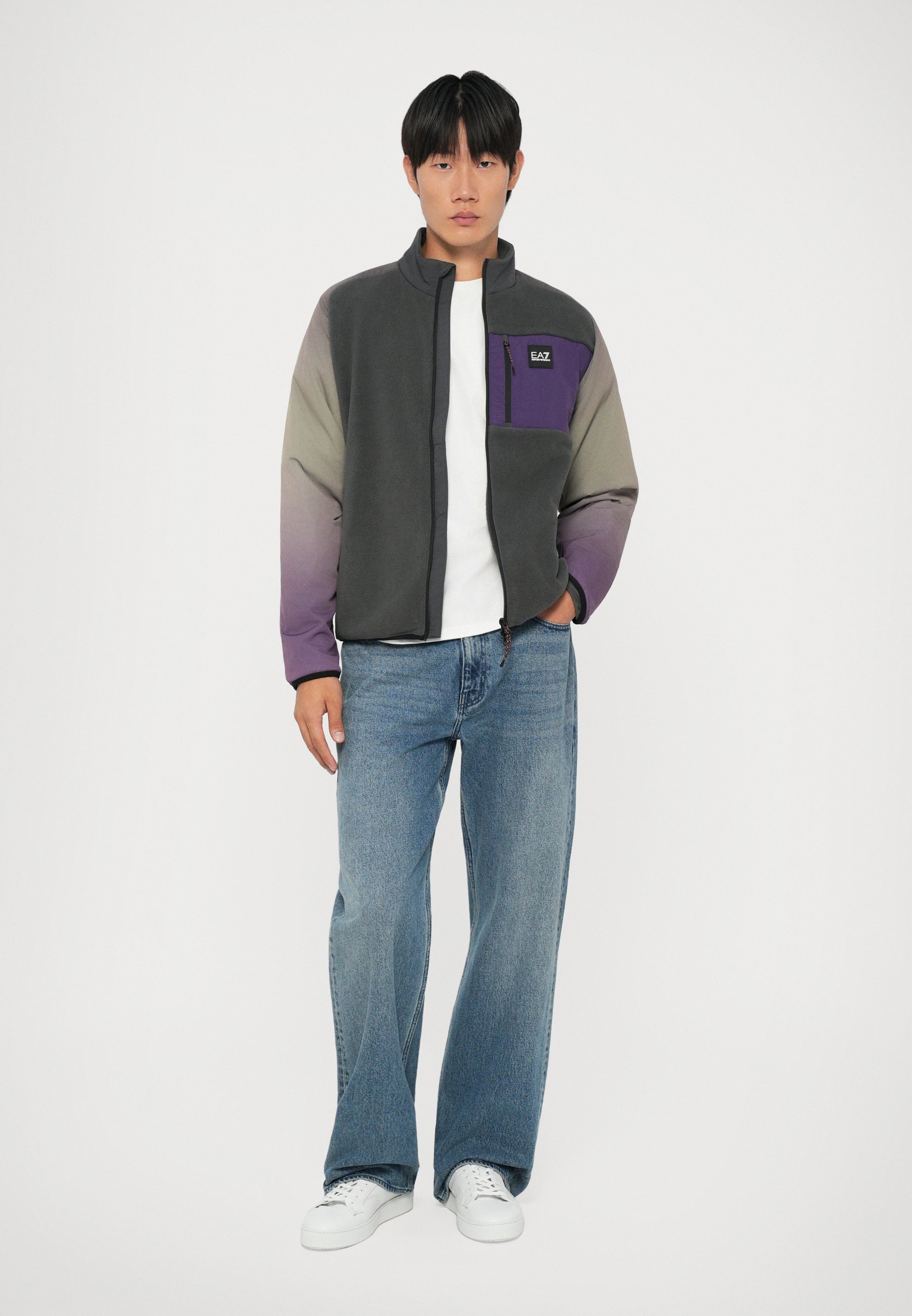 EA7 Emporio Armani MOUNTAIN HIKING UNISEX - Outdoorjacke - Asphalt