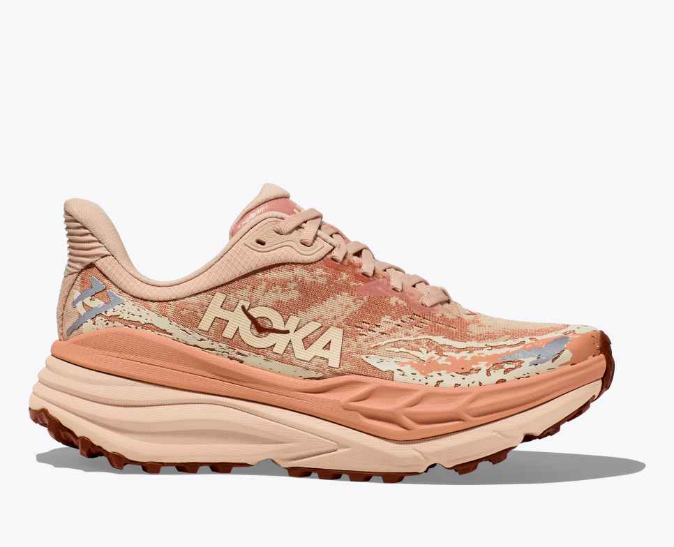 HOKA Stinson 7 Creme / Arenito