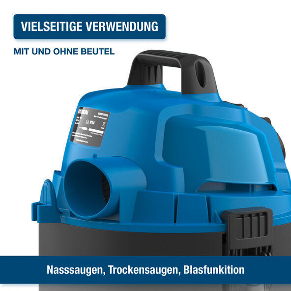 Nass- und Trockensauger VCWD1220E, 1250 W, 20 I