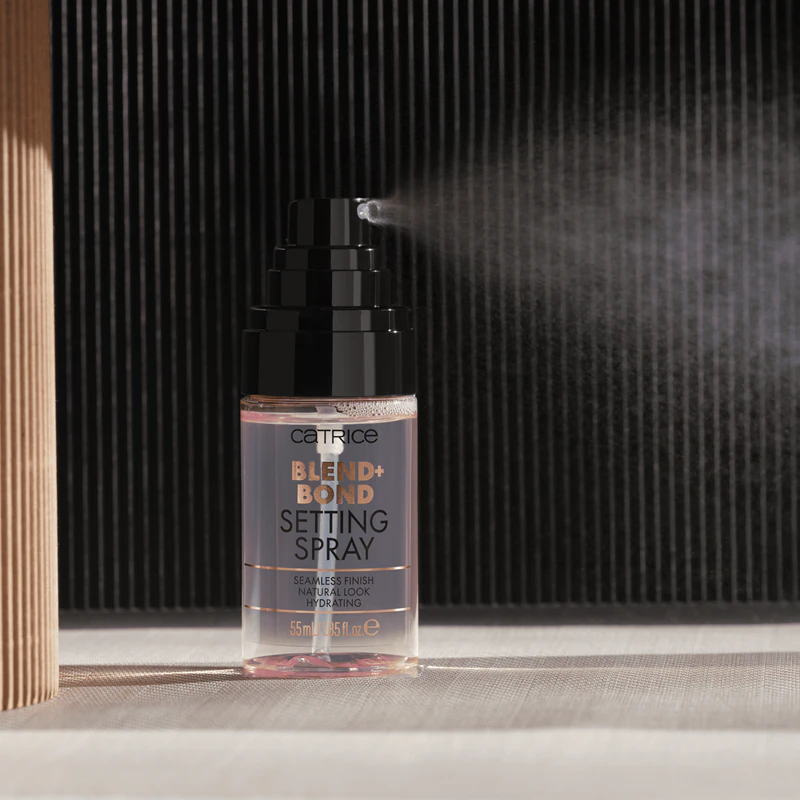 Spray fixador de maquiagem Catrice Blend + Bond
