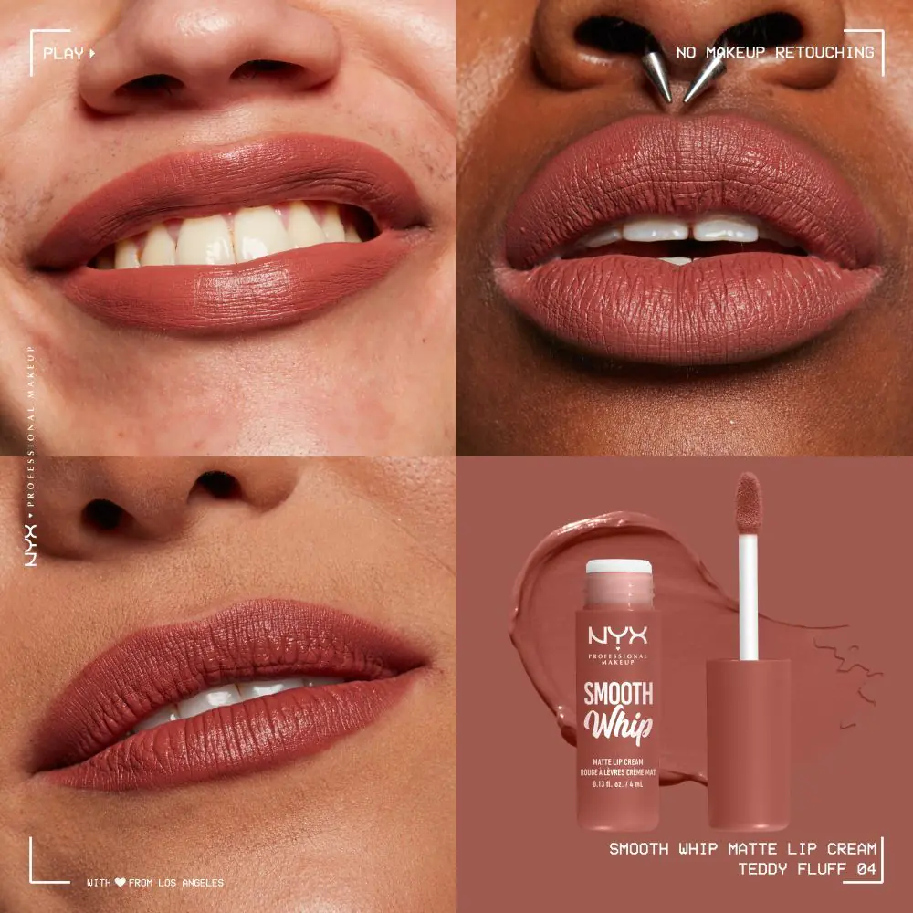 NYX Smooth Whip Matte Lip Cream Pomadka do ust Teddy Fluff