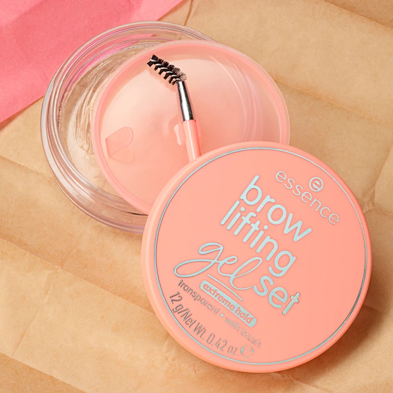 essence Brow Lifting Gel Set uzacu fiksācijas želeja