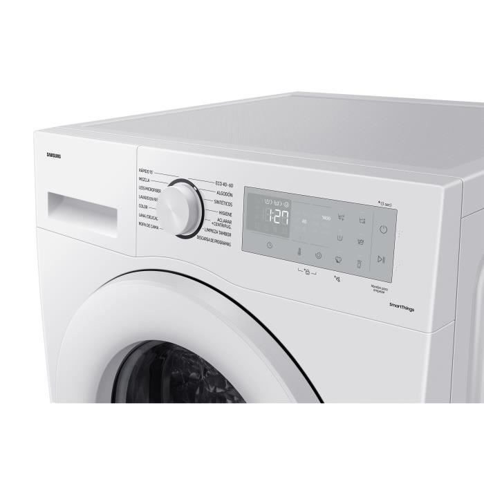 Lave-linge hublot SAMSUNG Ecobubble™ WW90CGC04DTH - 9 kg - Induction - L60cm - 1400 trs/min - Classe A - Connecté - Blanc