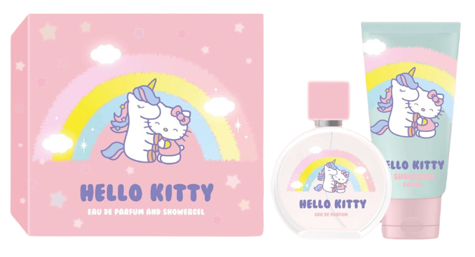 „Rainbow Unicorn“ kvepalų dovanų rinkinys Vaikiški kvepalai