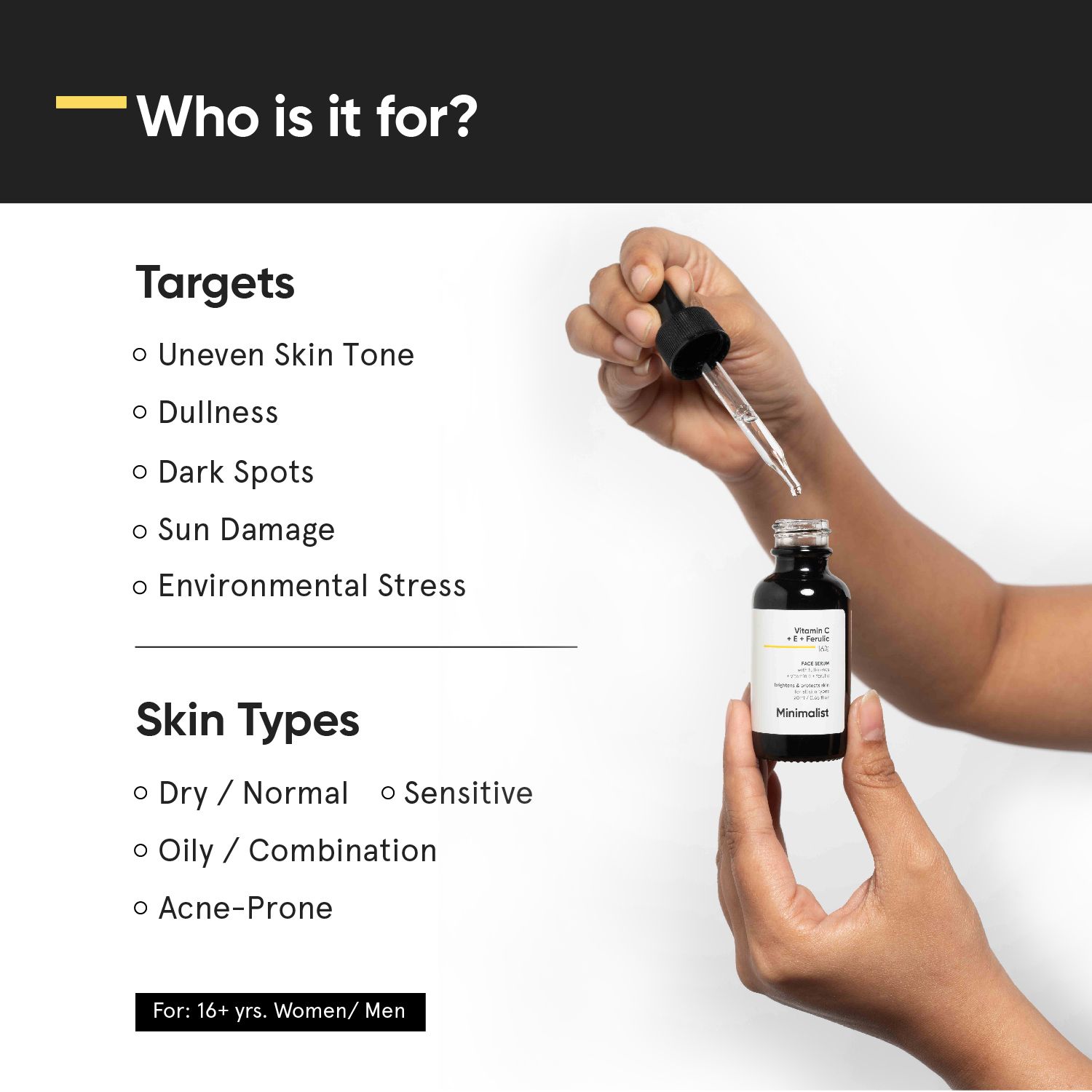 Pleťové sérum s vitamínom CE Ferulic 16% Séra