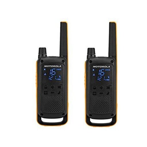 Talkies-walkies Motorola T82 Extreme, pack de deux radios bidirectionnelles 16 canaux