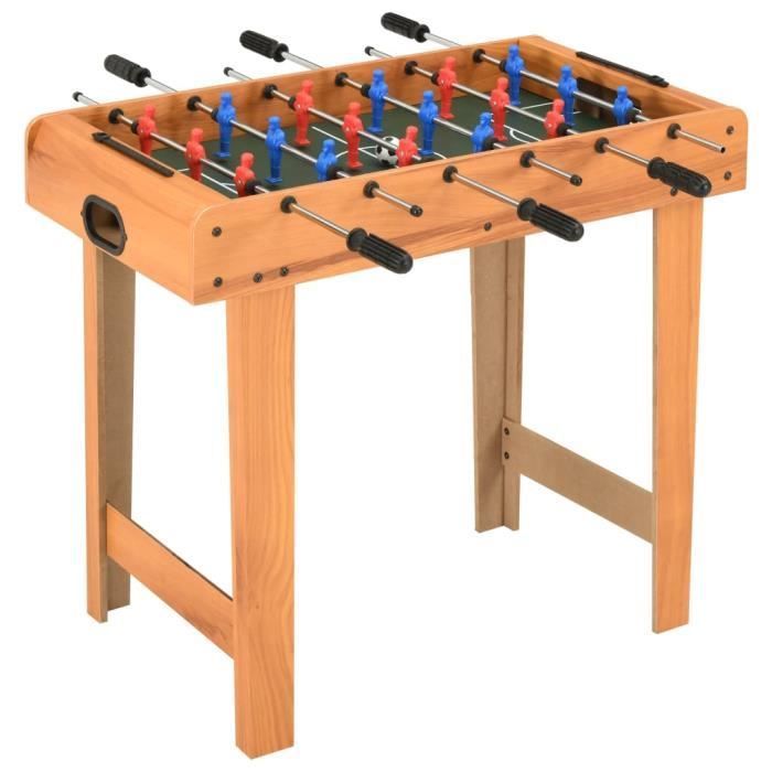 Mesa de futbolín AKOZON - Mini mesa de futbolín XIJ - Arce - Para interiores - Para niños a partir de 6 años