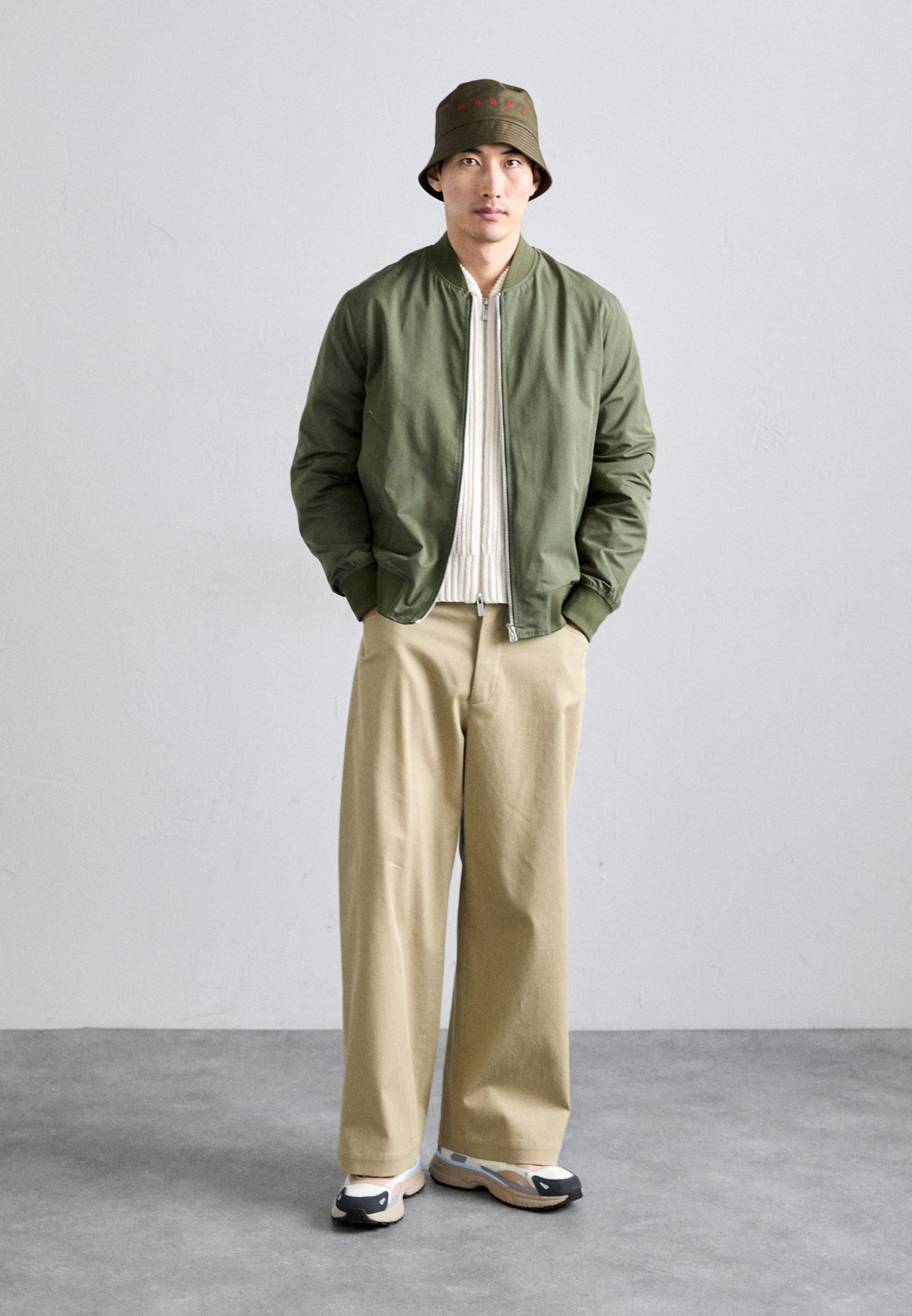 Marni HOED UNISEX - Hoed - diep saliegroen