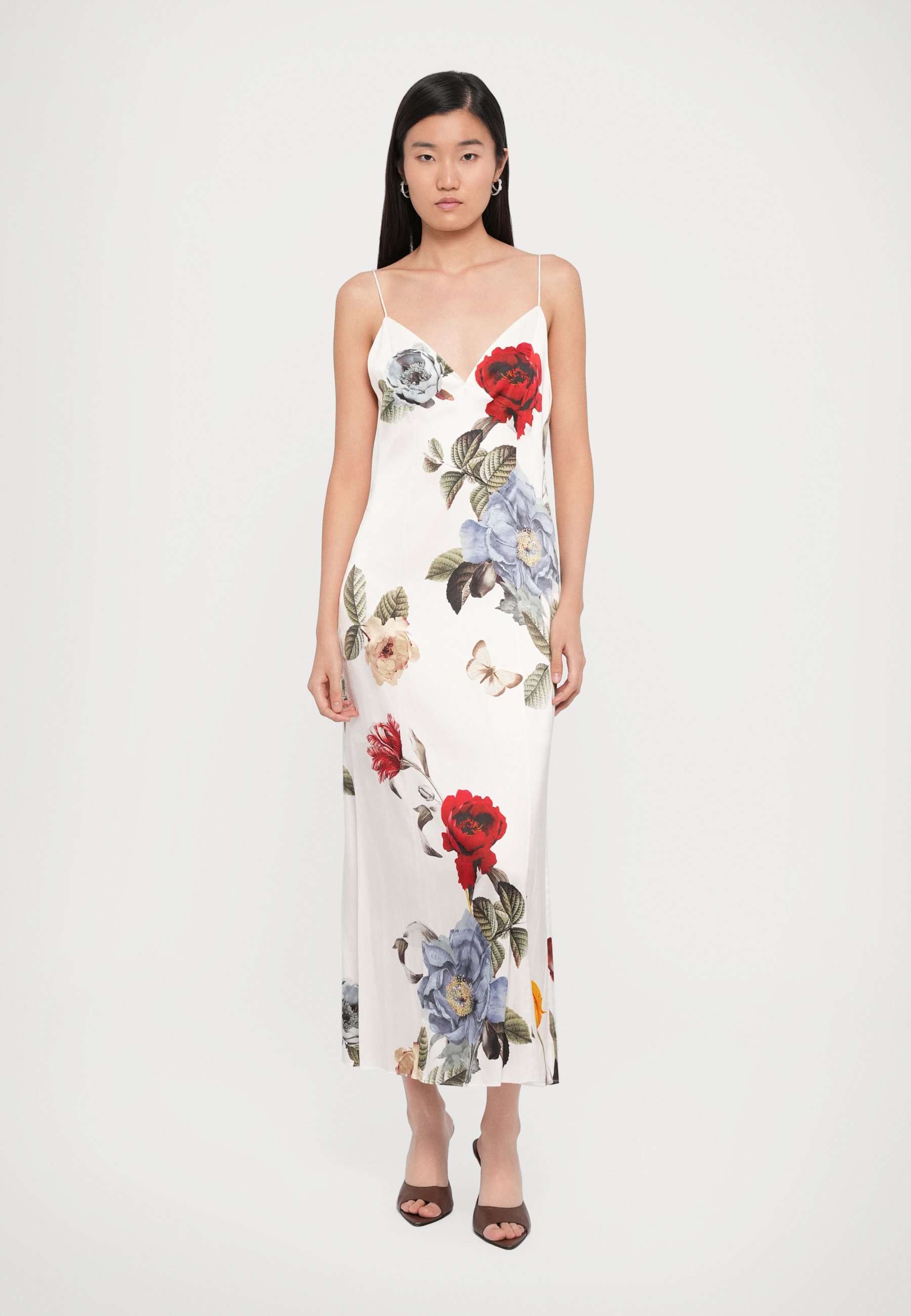 Robe nuisette fendue Julietta d'Alice + Olivia - Robe de jour - Provence
