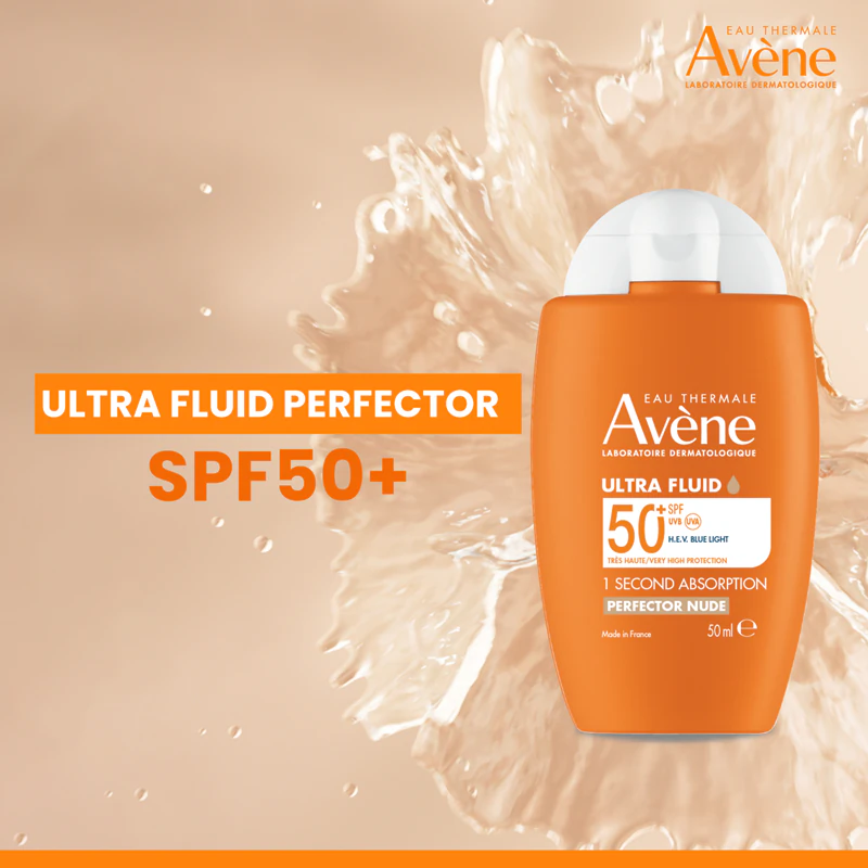 Avène Sun Ultra Fluid Perfector protetor solar FPS 50+
