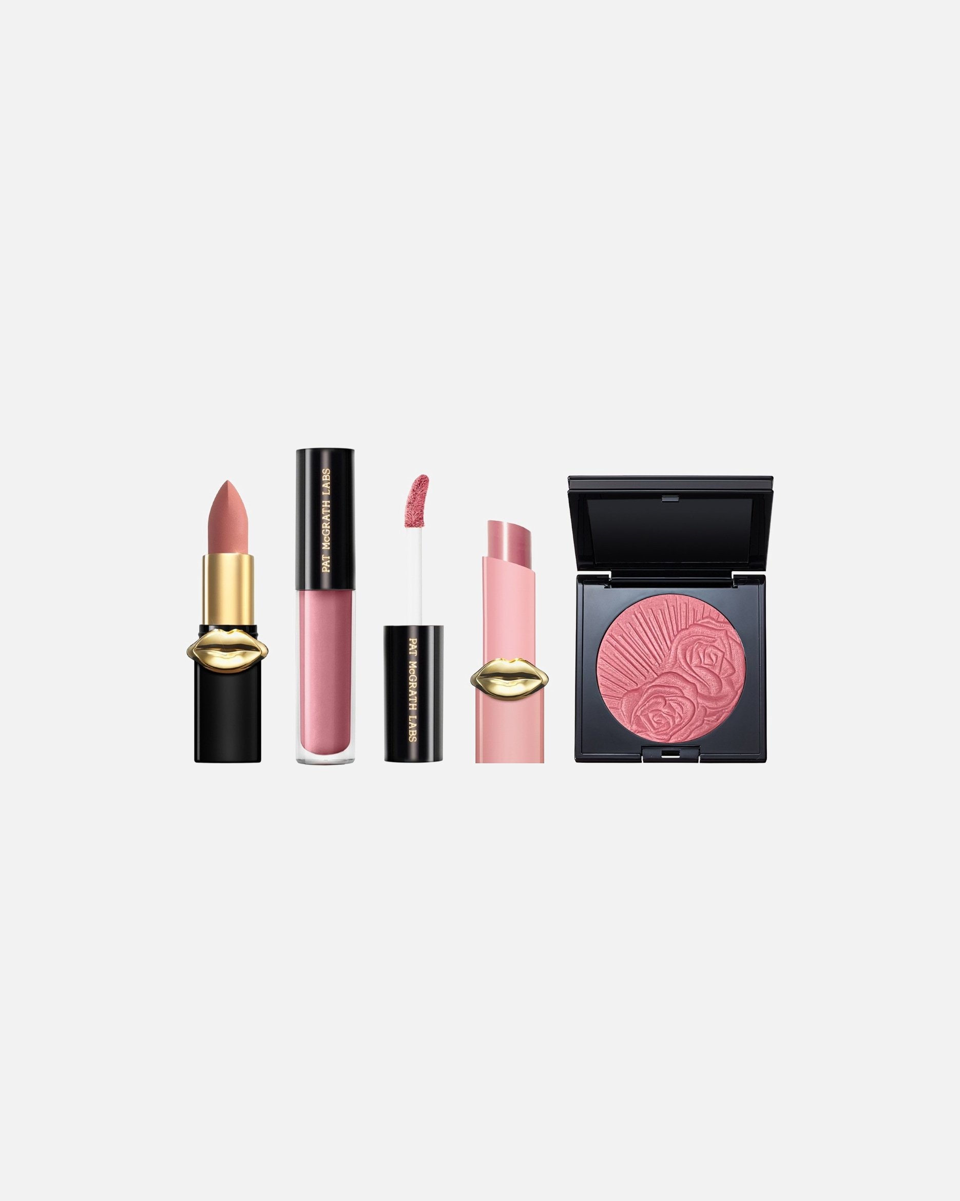 Pat McGrath Labs kosmētikas komplekts Love Collection Divine Rose: Jet-Set komplekts -