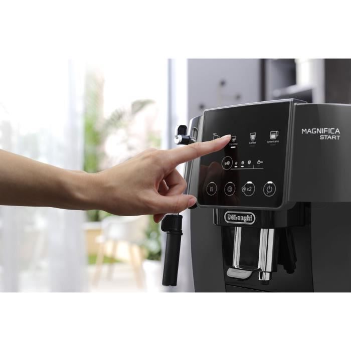 De'Longhi Magnifica Start espresso machine with built-in grinder - ECAM220.22.GB - 4 recipes - Grey/Black