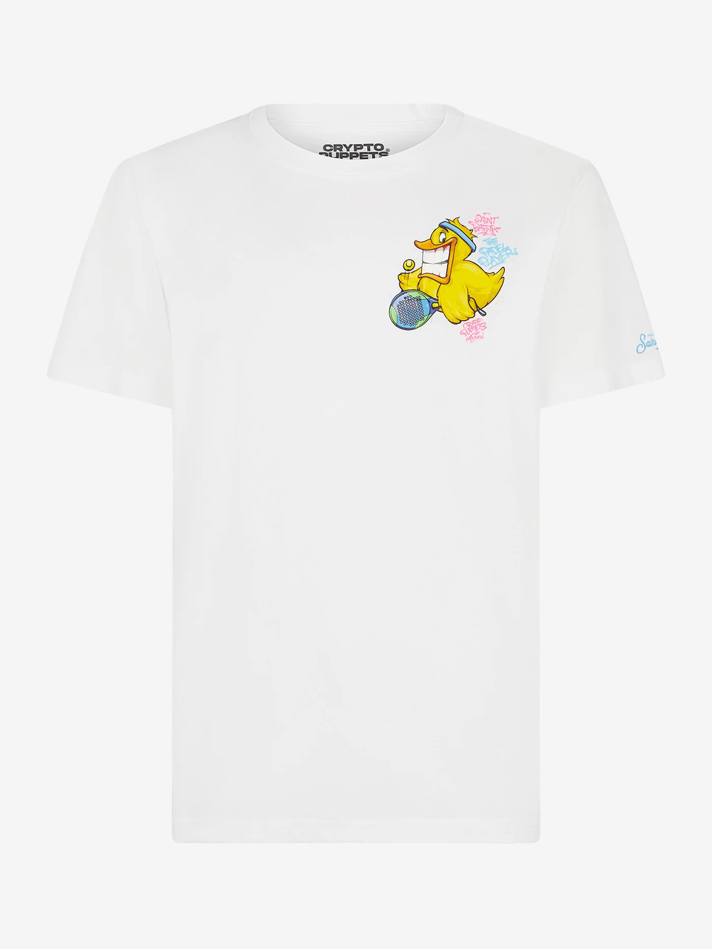 T-shirt da uomo con stampa papera Crypto | CRYPTO PUPPETS® EDIZIONE SP