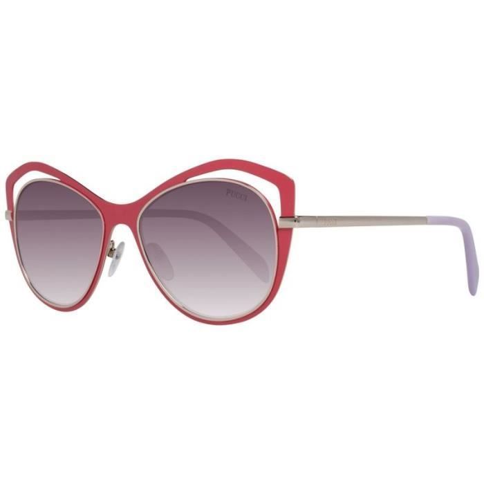 Óculos de Sol Femininos - Emilio Pucci - EP0130 5668F - Modernos - Adultos - Estilo Contemporâneo
