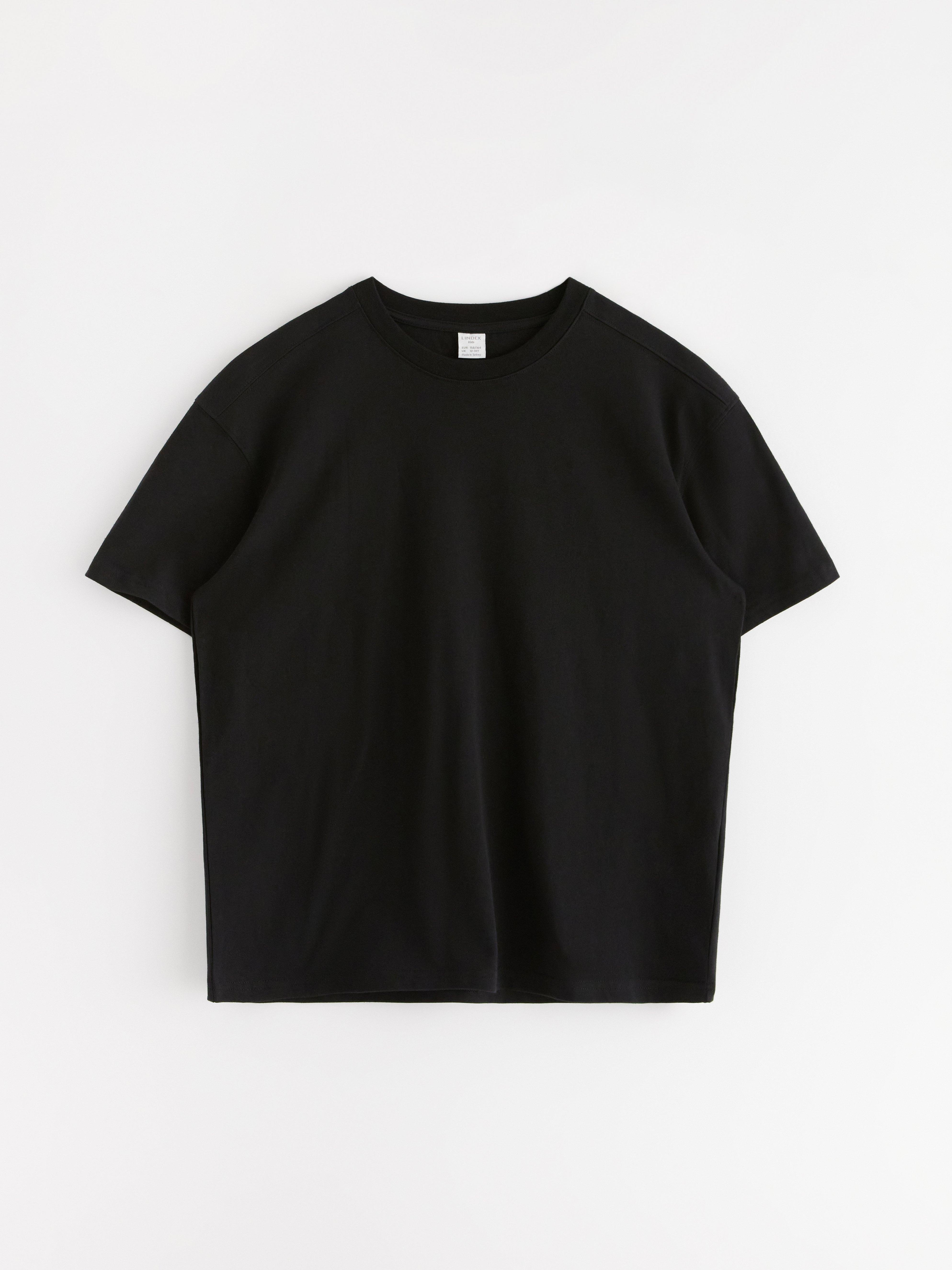 Camiseta preta oversized