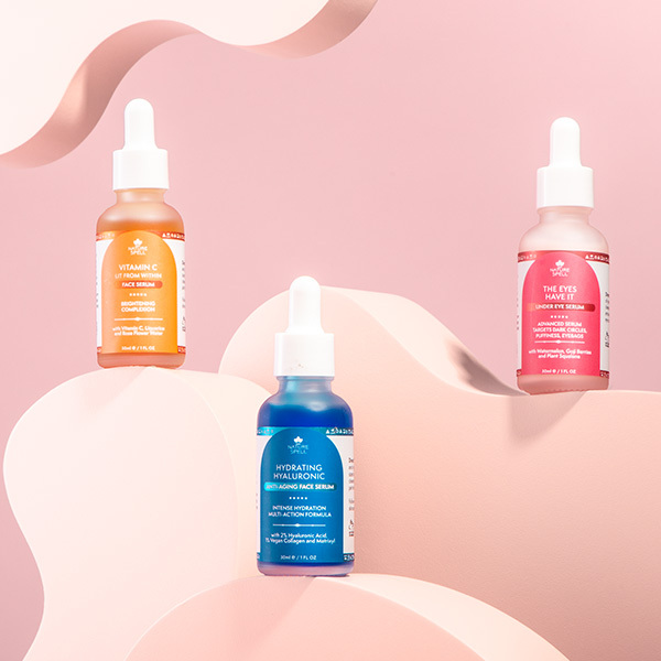 Nature Spell Supreme sérum pro péči o pleť Trio 3x30ml