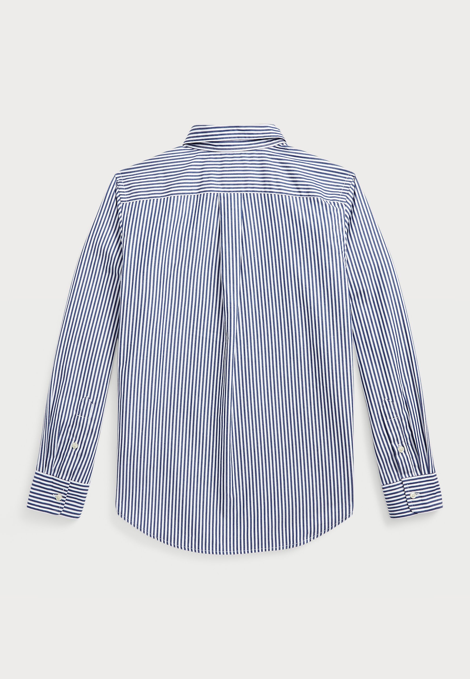 Koszula Polo Ralph Lauren z bawełny w paski z popeliny - Koszula - granatowo-biała