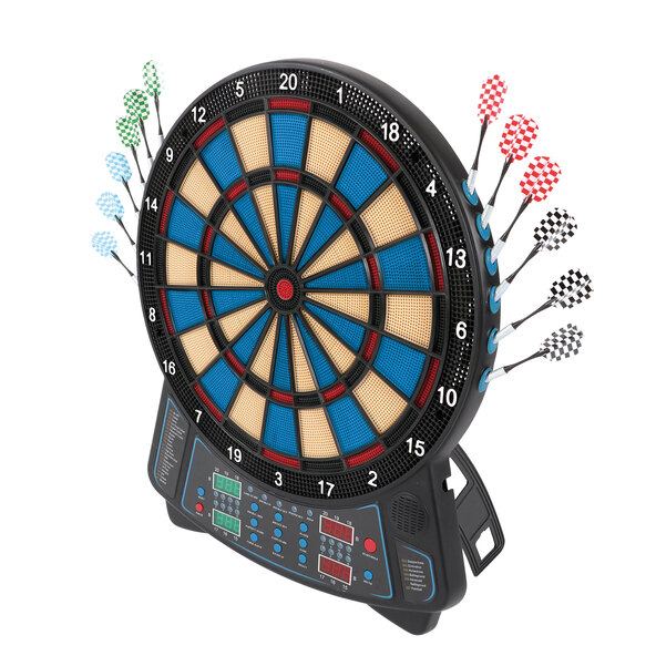 Alvo de dardos LED, azul