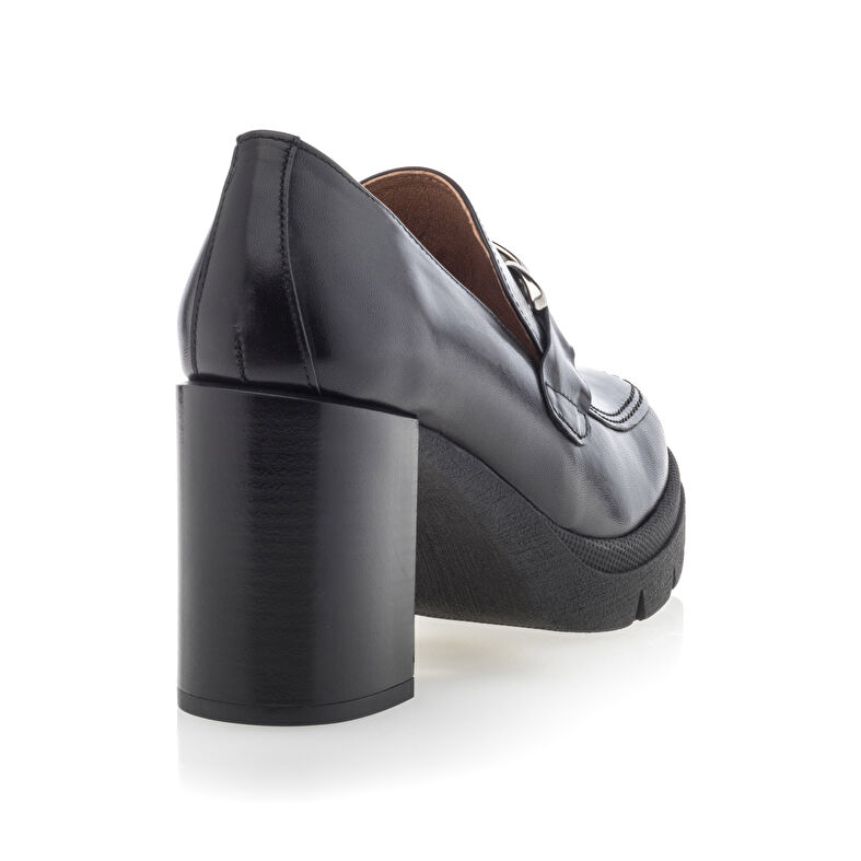 Mocassini/scarpe da barca neri da donna