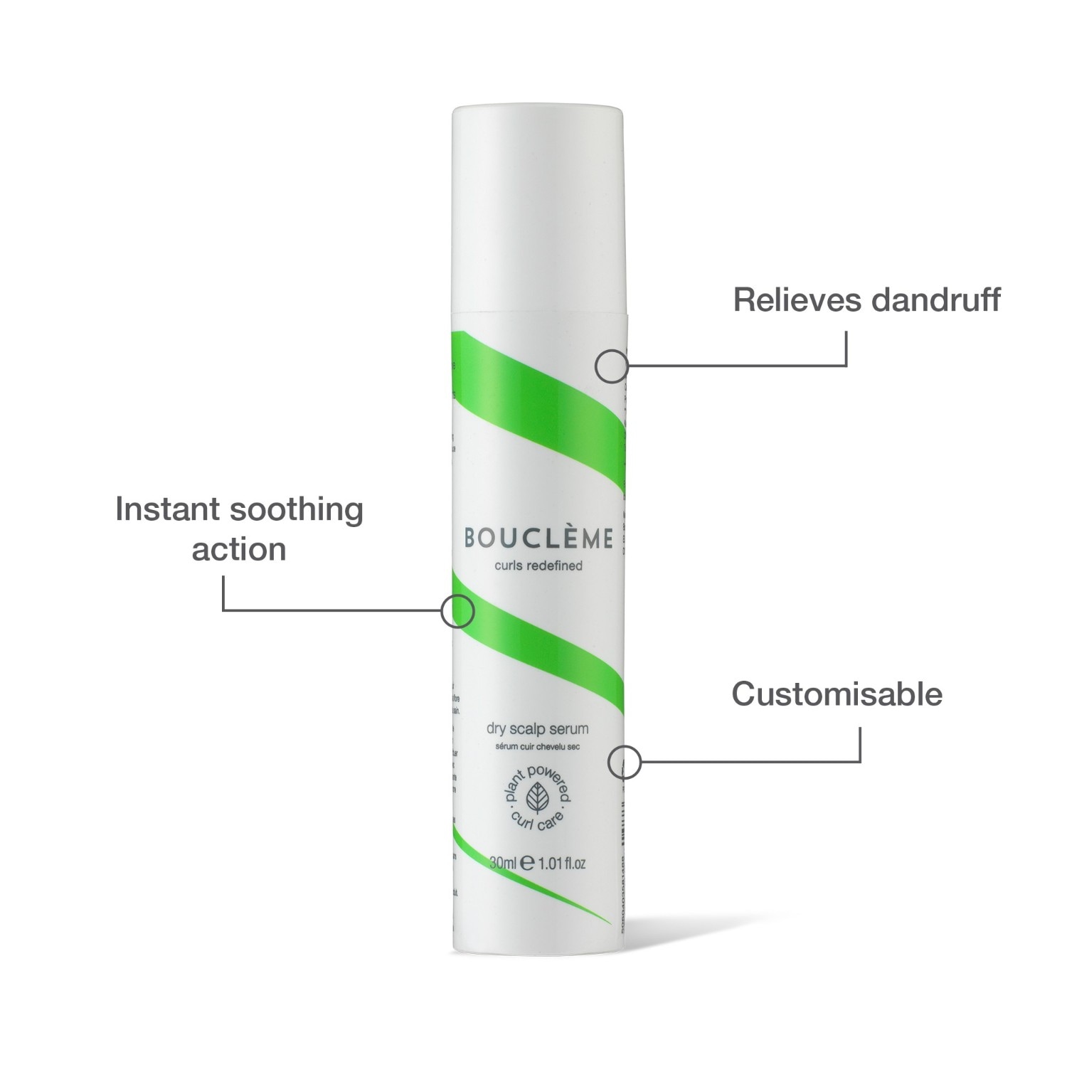 Bouclème Hoofdhuidverzorgingsserum voor een droge hoofdhuid – 30 ml