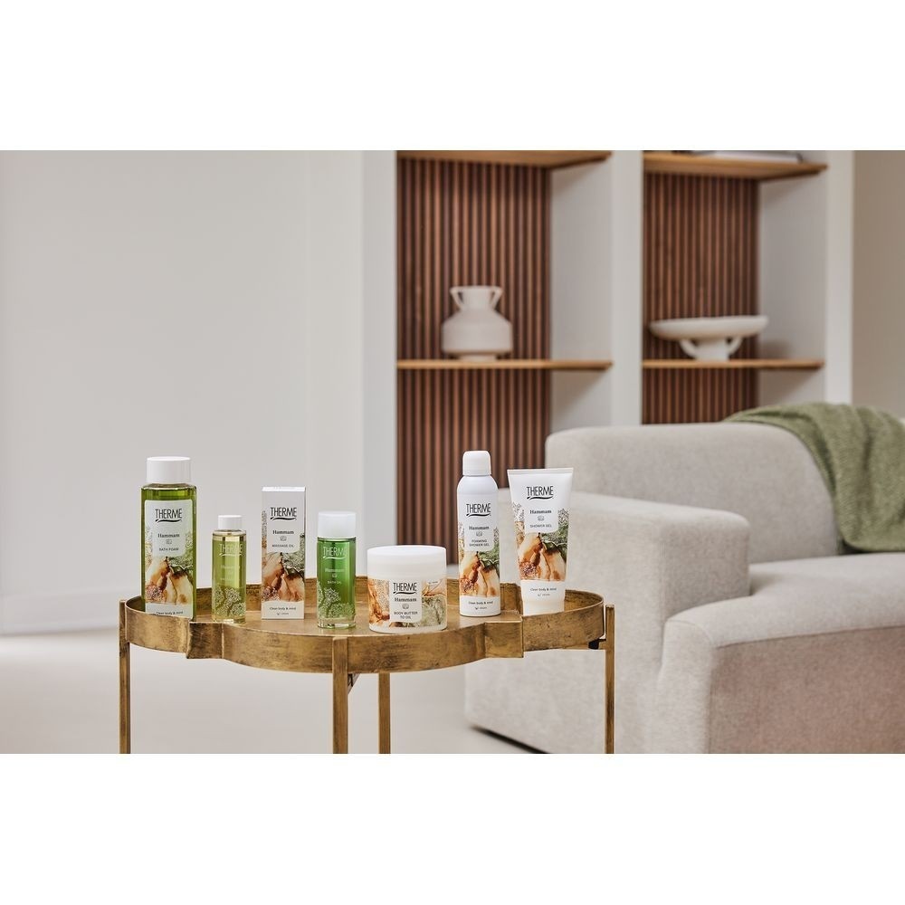 THERME kūno šveitiklis su molio dušo šveitikliu - 200 ml