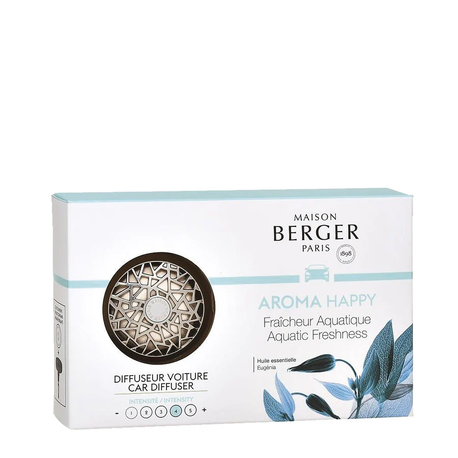 Diffuseur Voiture Aroma Happy Fraîcheur Aquatique - Profumo per Automobile