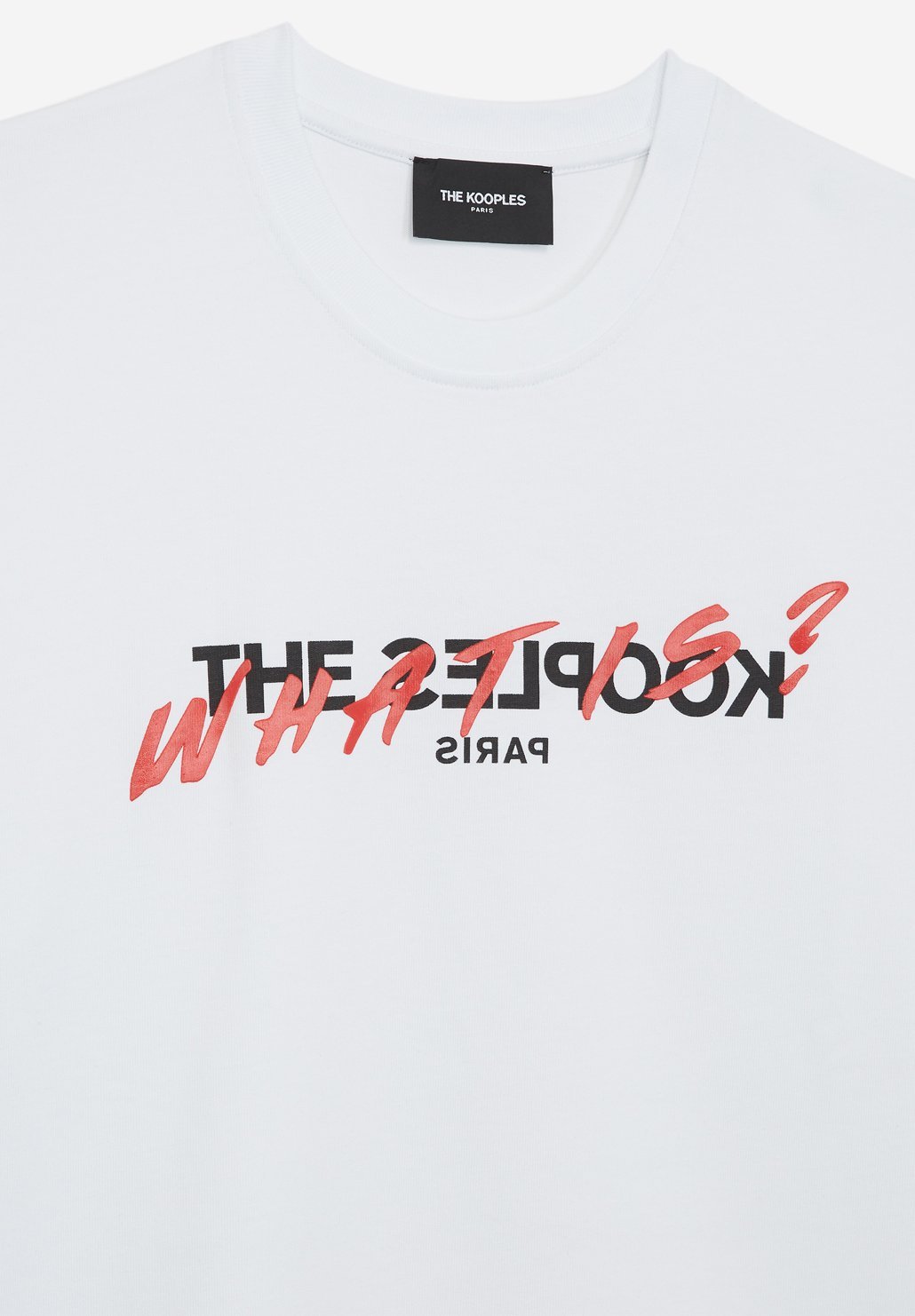 Maglietta The Kooples - Stampa su t-shirt - bianca