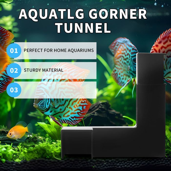 Excrementos de túnel para camarones de acuario OMABETA, cueva para camarones, decoración de esquina para túnel de acuario, decoración pequeña