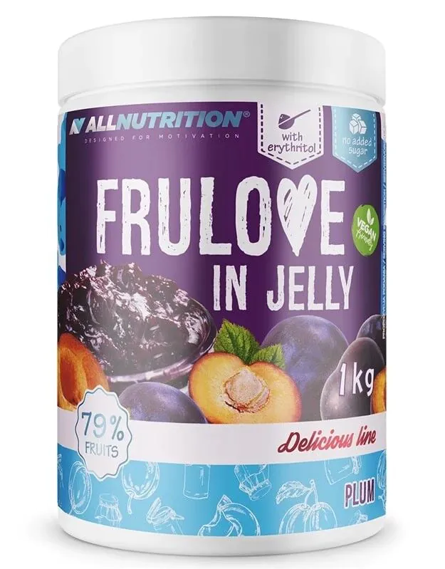 Allnutrition Frulove in Jelly Plum - owoce w żelu 1 kg